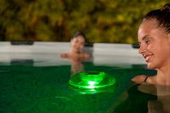 Bestway Solar LED Pool Light 18cm | إضاءة مسبح عائمة تعمل بالطاقة الشمسية