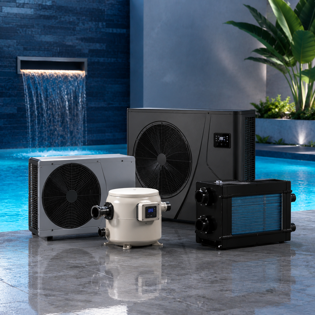 Swimming Pool Heating Devices