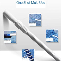 Telescopic Pool Cleaning Pole Aluminum | عصا تنظيف مسابح قابلة للتمديد