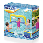 مرمى كرة الماء القابل للنفخ من بست واي 142 × 76 سم مع كرة - 52123