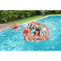 Bestway Tropical Palms Swim Ring 119Cm