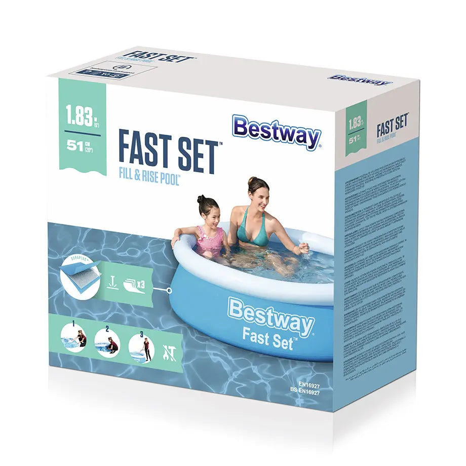 Bestway Fast Set Pool 183×51cm | مسبح دائري سريع التركيب