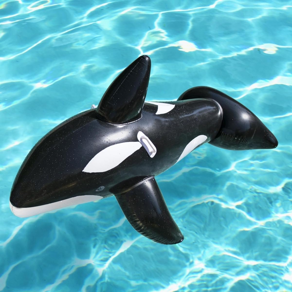 عوامة أوركا قابلة للركوب للأطفال 203 × 102 سم | Bestway Inflatable Orca Ride-On