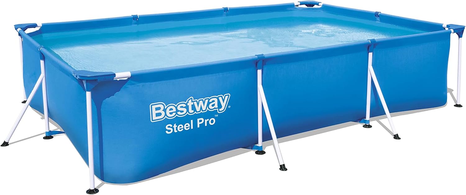 Bestway Steel Pro Pool 3×2m | مسبح عائلي جاهز مع مضخة فلتر
