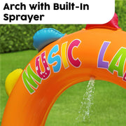 Bestway Sing ’N Splash Water Play Center مركز ألعاب مائي للأطفال – مع زحليقة
