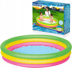 Bestway 51103 Kids Inflatable Pool | Round | 120cm | مسبح أطفال دائري