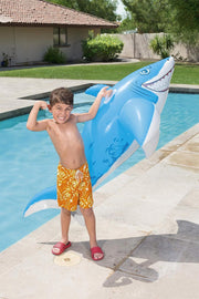 عوامة قرش أبيض للأطفال 183×102 سم | Bestway 41032 Great White Shark Inflatable Ride-On