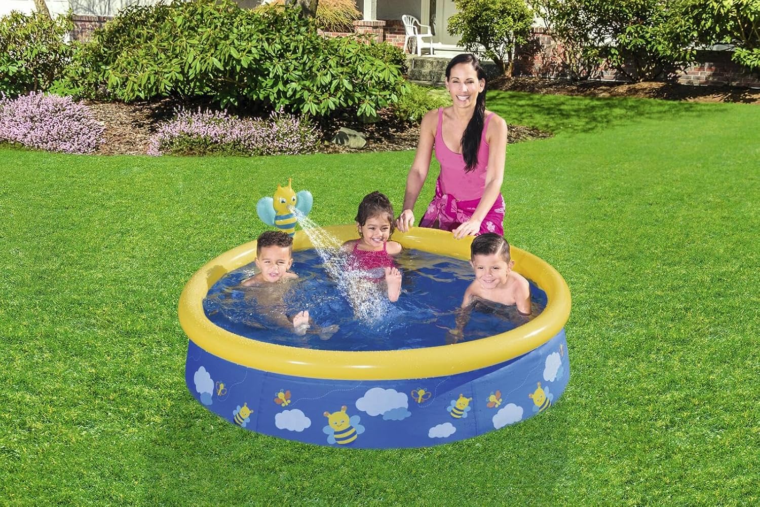Bestway 57326 Outdoor Swimming Pool Fast Spray Set 152 x 38 cm
