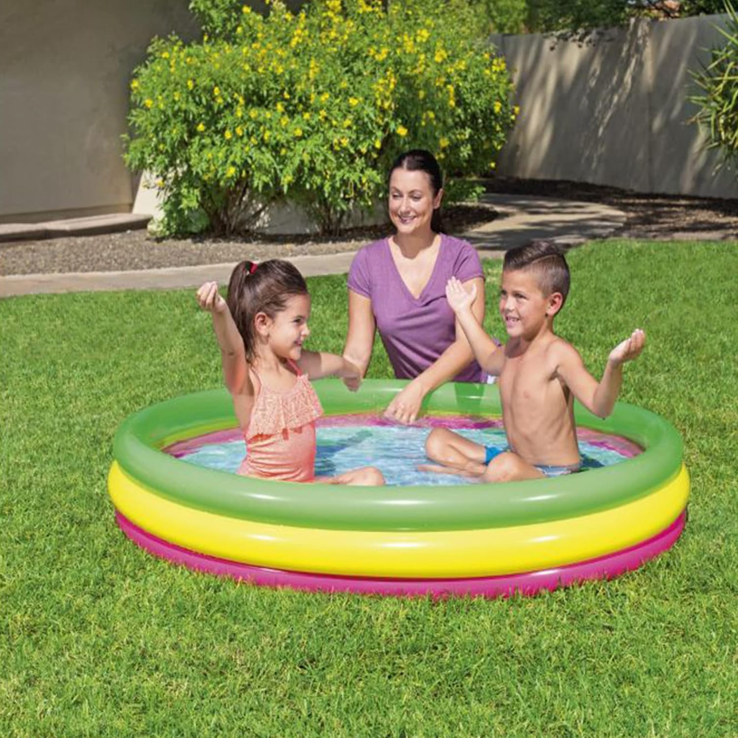 Bestway 51103 Kids Inflatable Pool | Round | 120cm | مسبح أطفال دائري