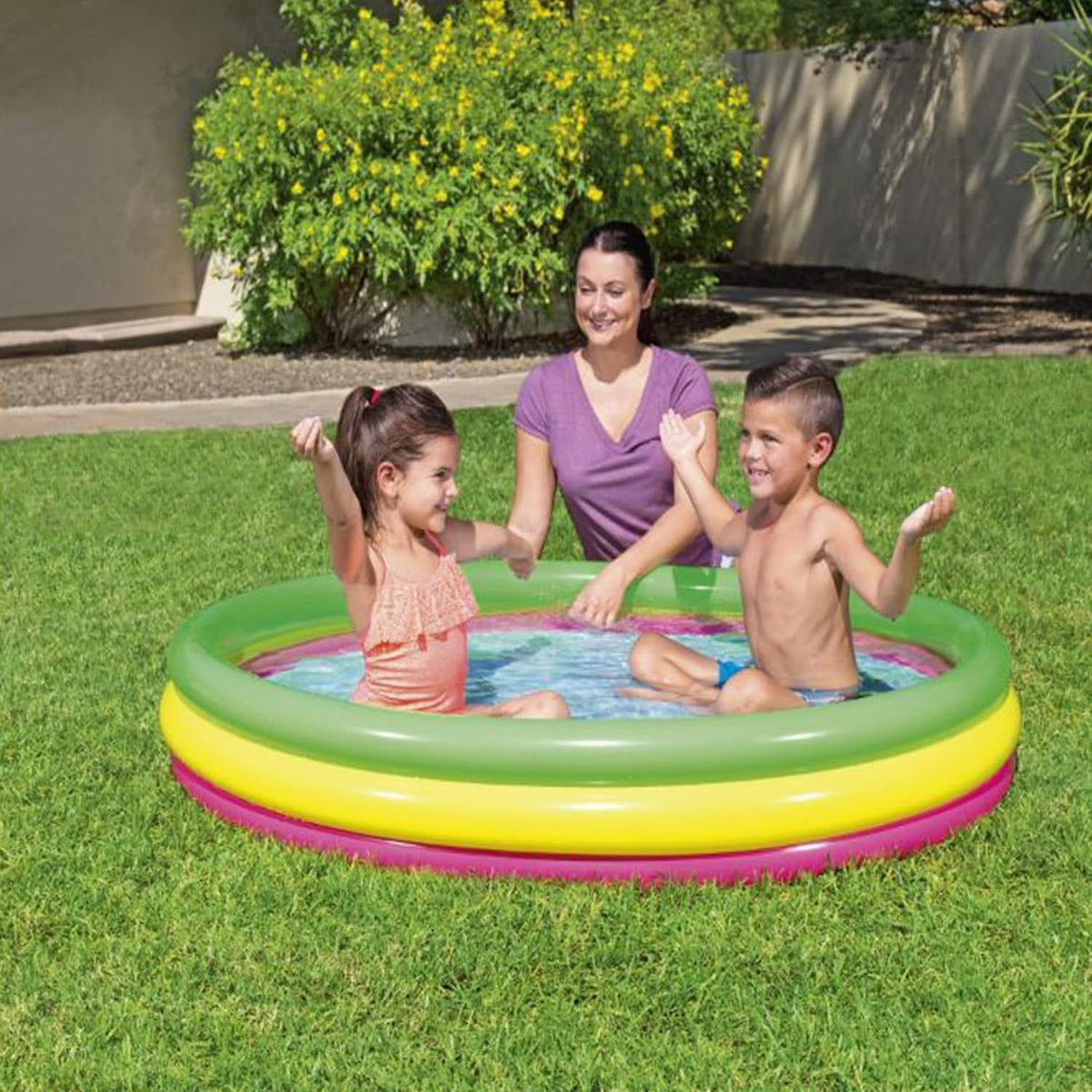 Bestway 51103 Kids Inflatable Pool | Round | 120cm | مسبح أطفال دائري