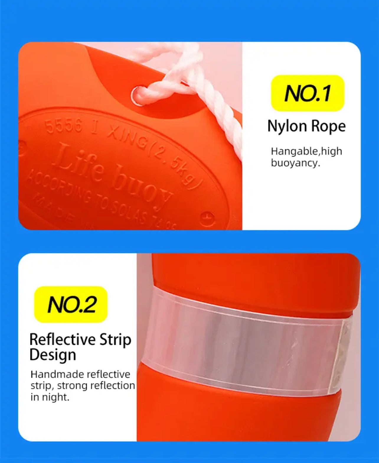 Lifebuoy Ring 2.5kg Pool Safety | طوق نجاة مسابح