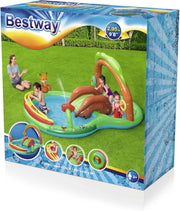Bestway Friendly Woods Kids Play Pool with Slide العاب مائية للأطفال