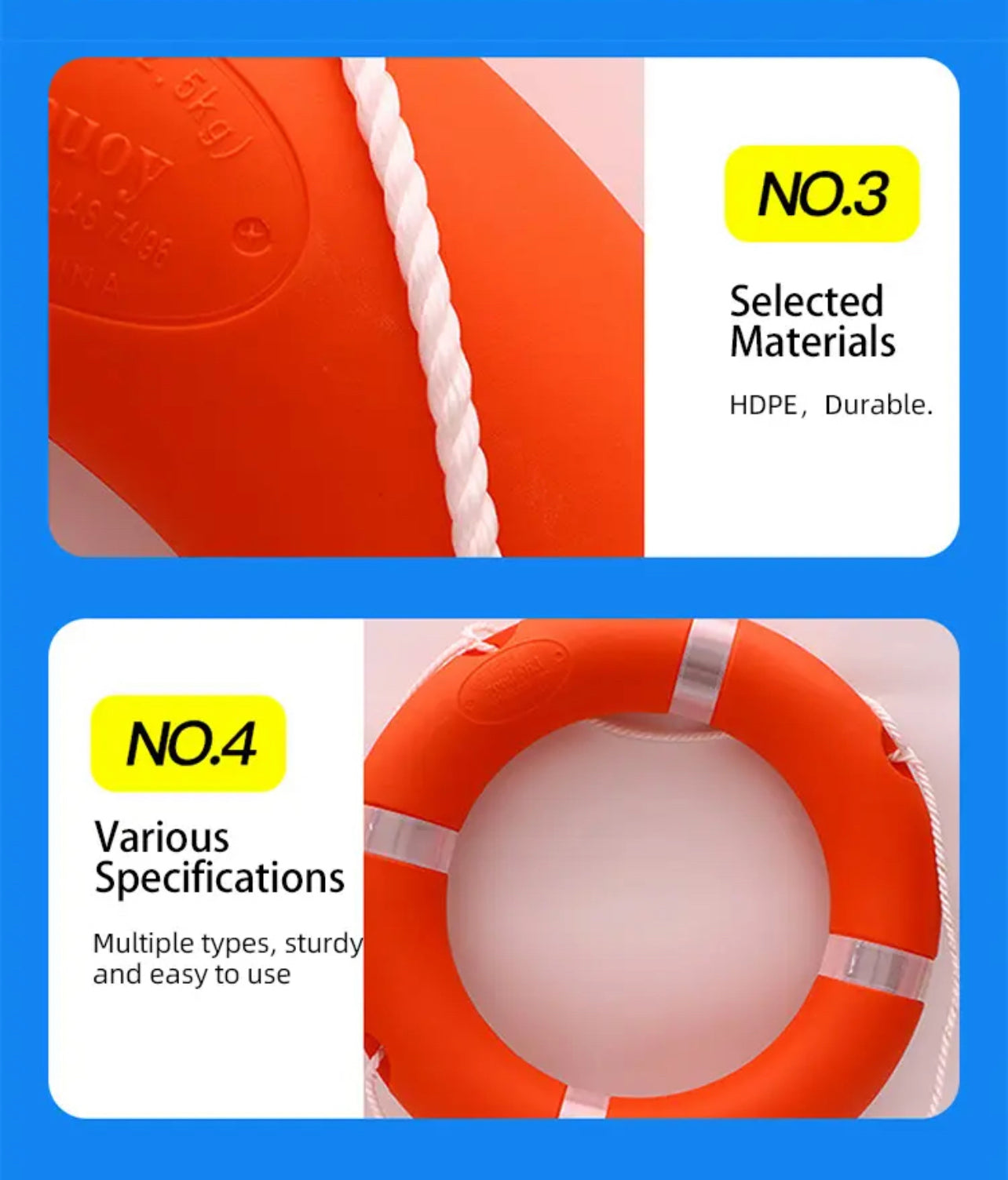 Lifebuoy Ring 2.5kg Pool Safety | طوق نجاة مسابح
