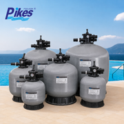 Top Mount Pikes Fiberglass Sand Filter for Pools
