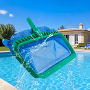 Heavy Duty Deep Pool Cleaning Net in Green