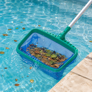 Heavy Duty Deep Pool Cleaning Net in Green
