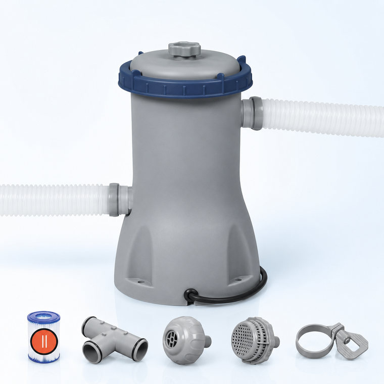 Bestway 58383 Cartridge Filter Pump for Pools 480 GPH
