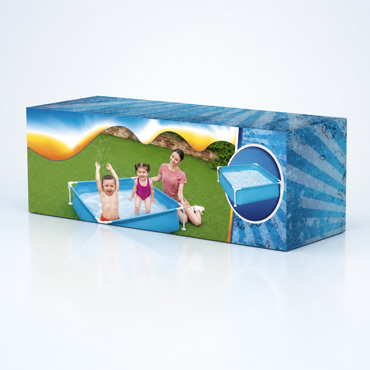 Bestway My First Frame Kids Pool with Metal Frame 122 cm (#56217)