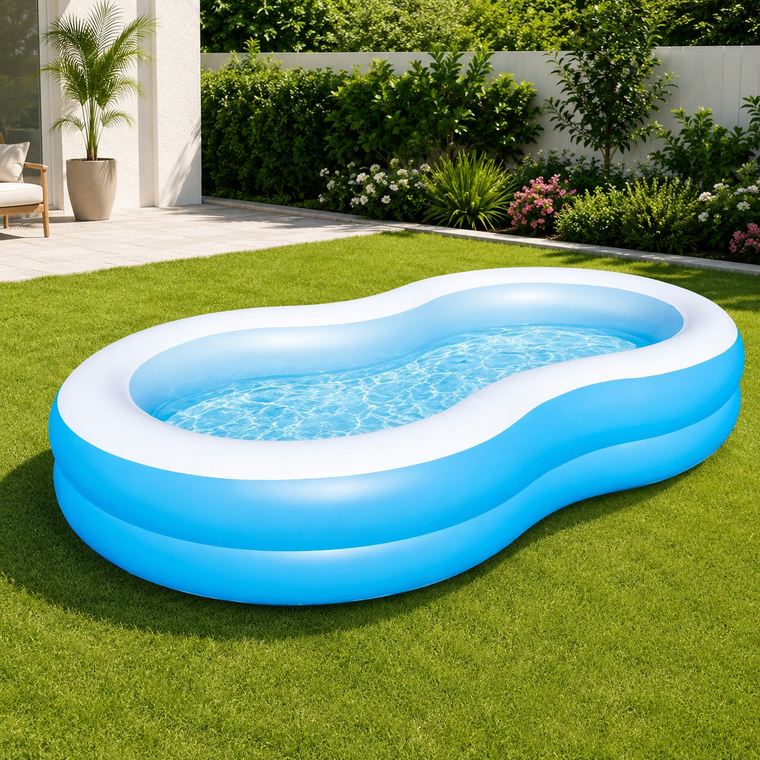 Bestway Big Lagoon Inflatable Family Pool 54117