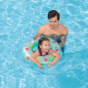 Bestway Sandy Shore Swim Ring for Kids Size 61 cm