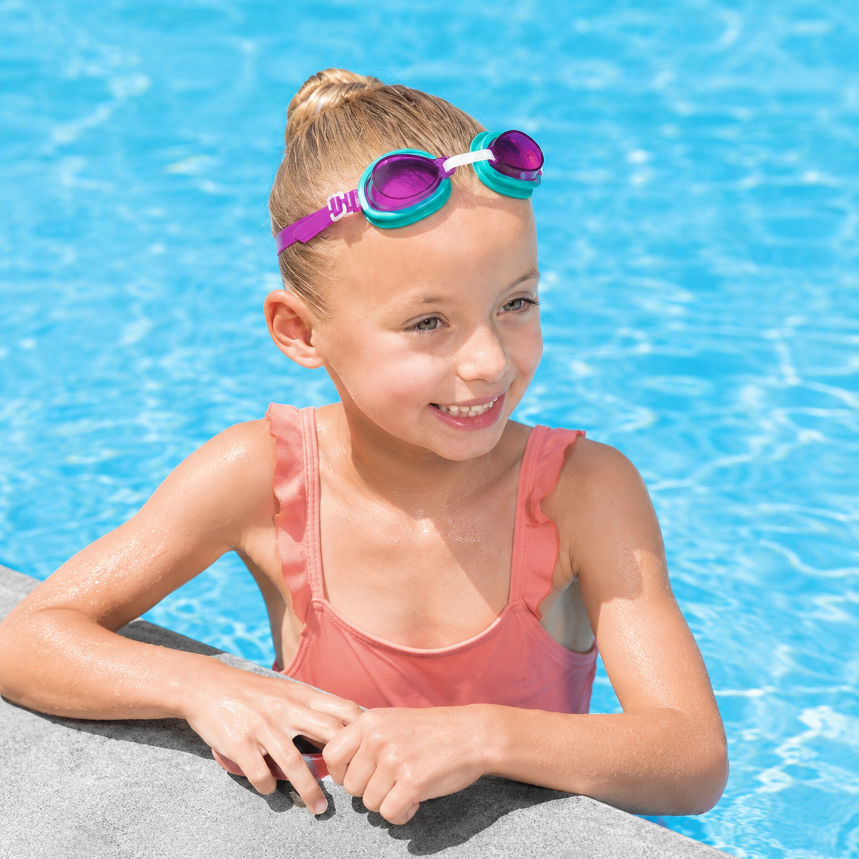 Bestway Aqua Burst Swimming Goggles for Kids Age 3+