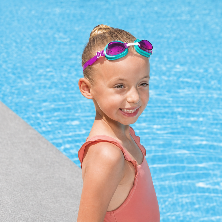 Bestway Aqua Burst Swimming Goggles for Kids Age 3+