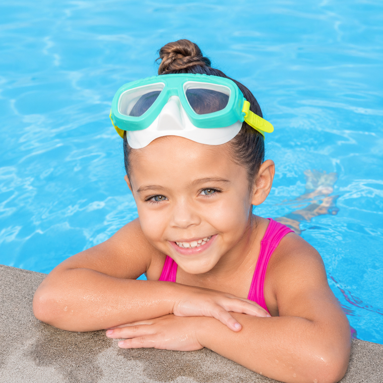 Bestway Kids Swimming Mask 3+ | Leak-Resistant Swimming Mask for Kids