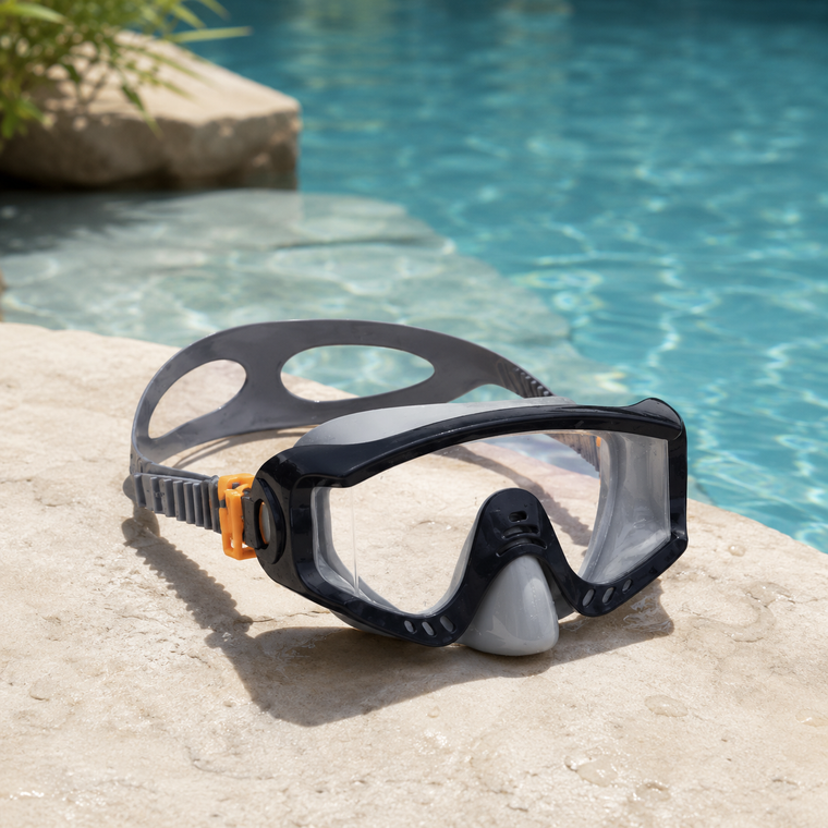 Bestway Wide Vision Swimming Mask for Adults Age 14+