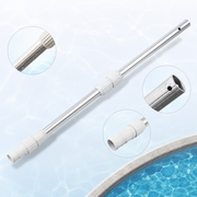 Extendable Aluminum Pool Cleaning Pole