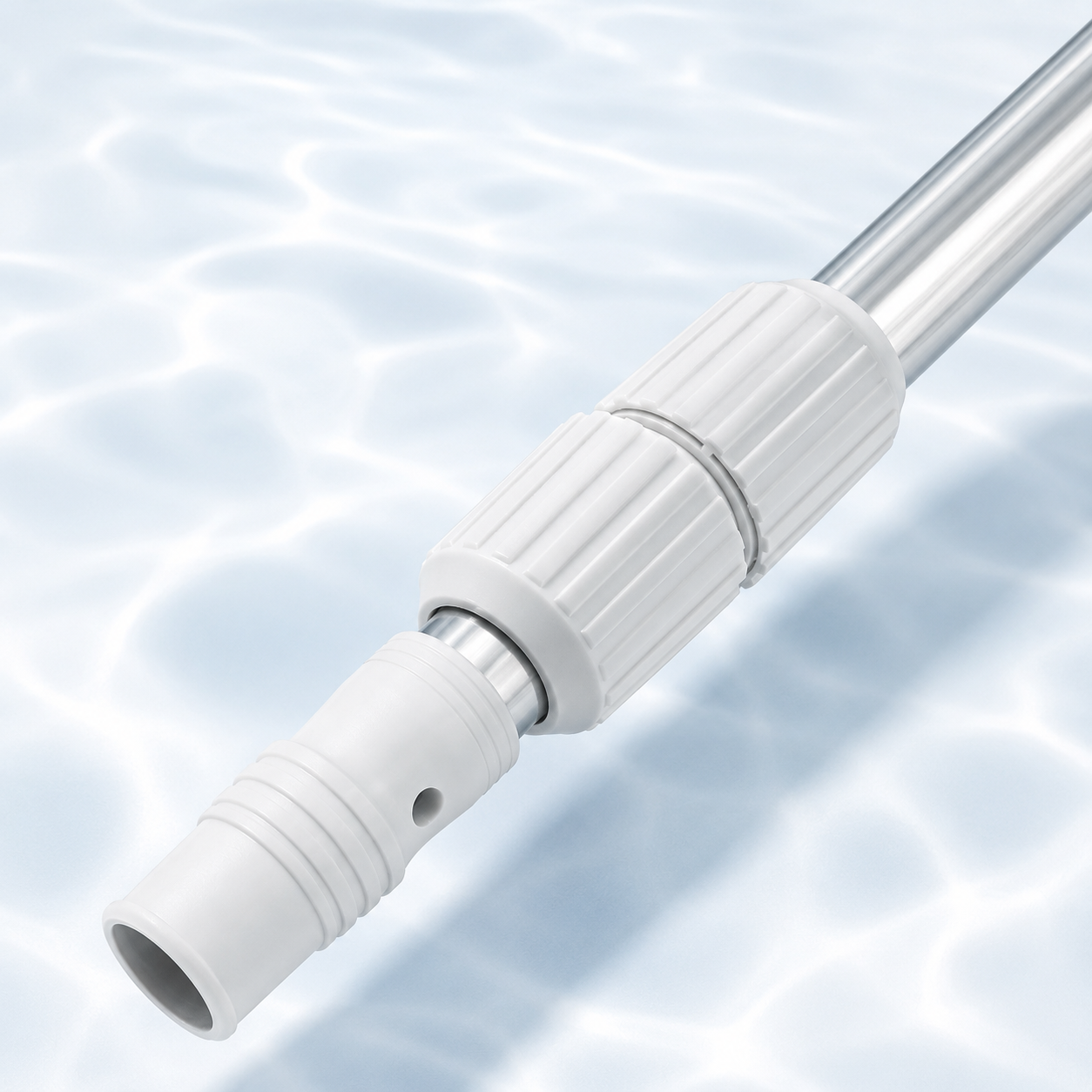 Extendable Aluminum Pool Cleaning Pole