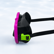 BESTWAY Dominator Mask & Snorkel Set Pink/Black (#24070) | Mask and Snorkel Set