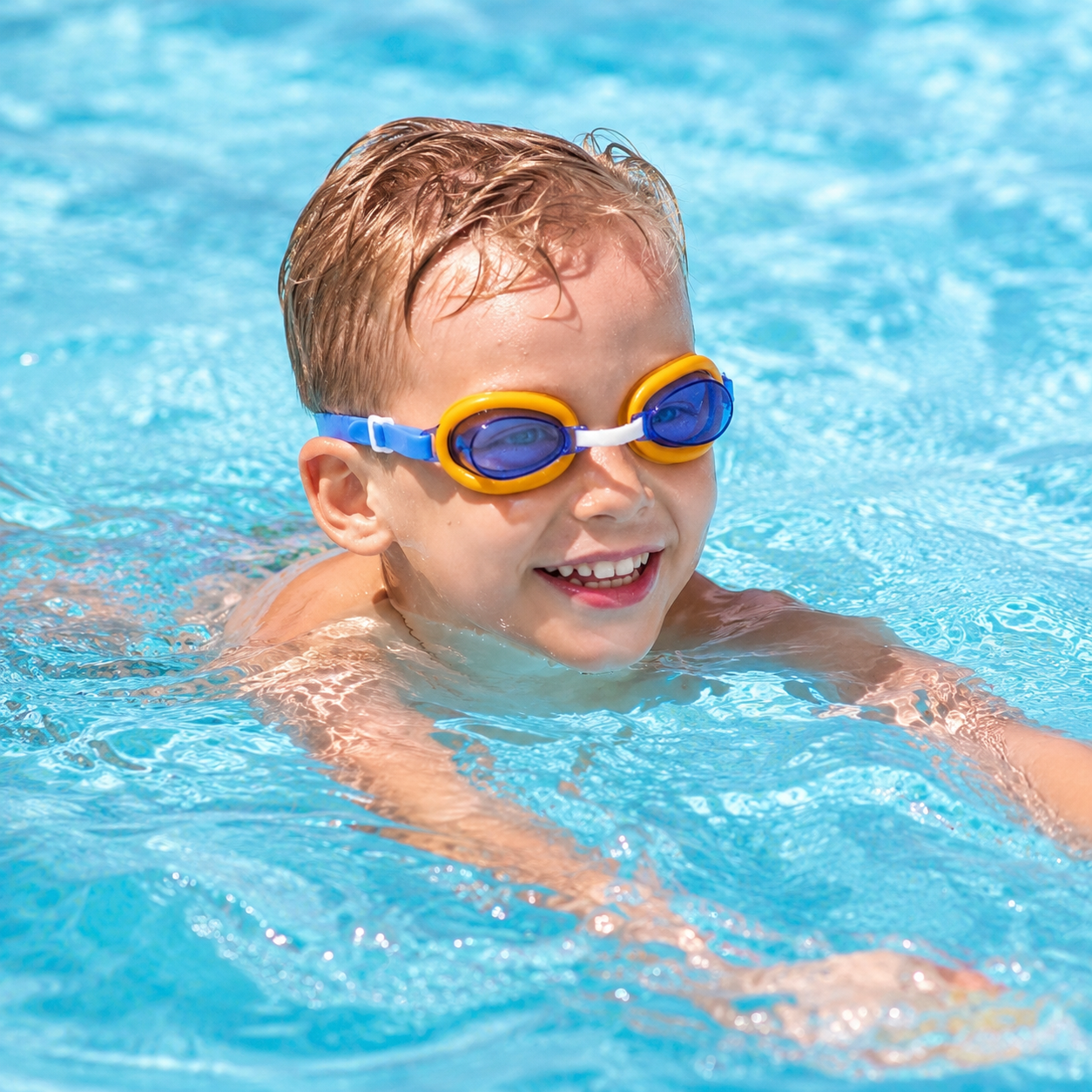 Set of 3 Bestway Swimming Goggles for Kids Age 3+