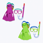 Bestway Explora Snorkel Set 7+ | Complete Diving Set for Kids