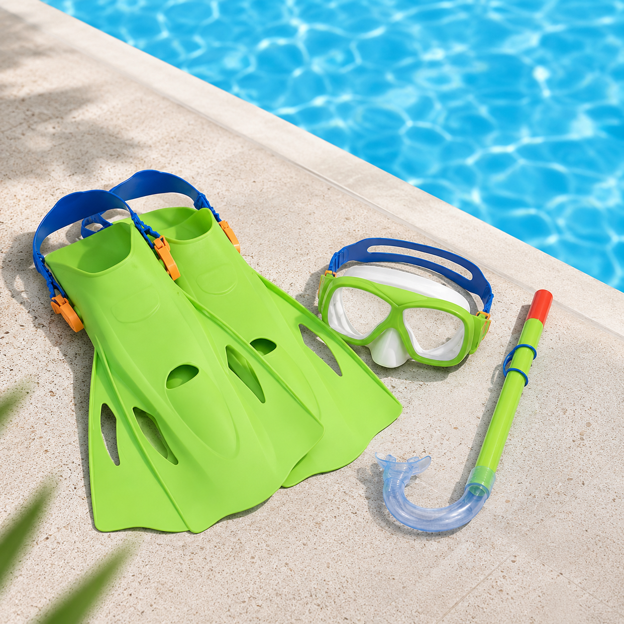 Bestway Explora Snorkel Set 7+ | Complete Diving Set for Kids