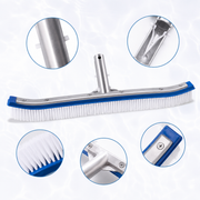 18 Inch Aluminum Pool Cleaning Brush