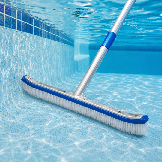 18 Inch Aluminum Pool Cleaning Brush