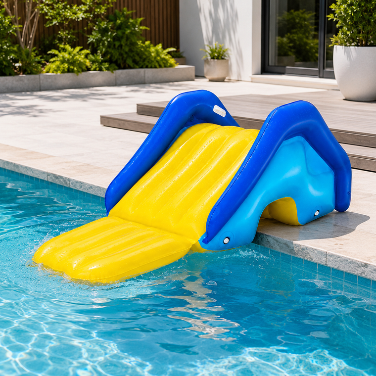 Bestway Wide Pool Slide for Kids 247×124×100 cm