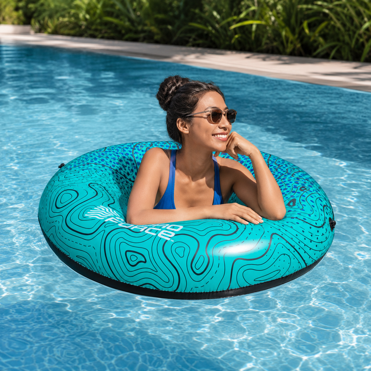 Bestway Hydro-Force Breeze Rider Round Swim Float Size 119 cm
