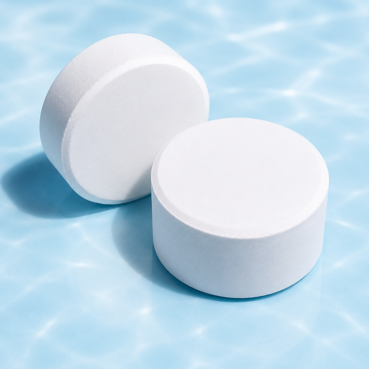 Chlorine Tablets TCCA for Pools Concentration 90% Weight 1 kg