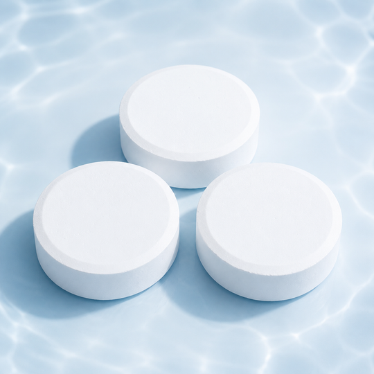 Chlorine Tablets TCCA for Pools Concentration 90% Weight 1 kg