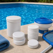 Chlorine Tablets TCCA for Pools Concentration 90% Weight 1 kg