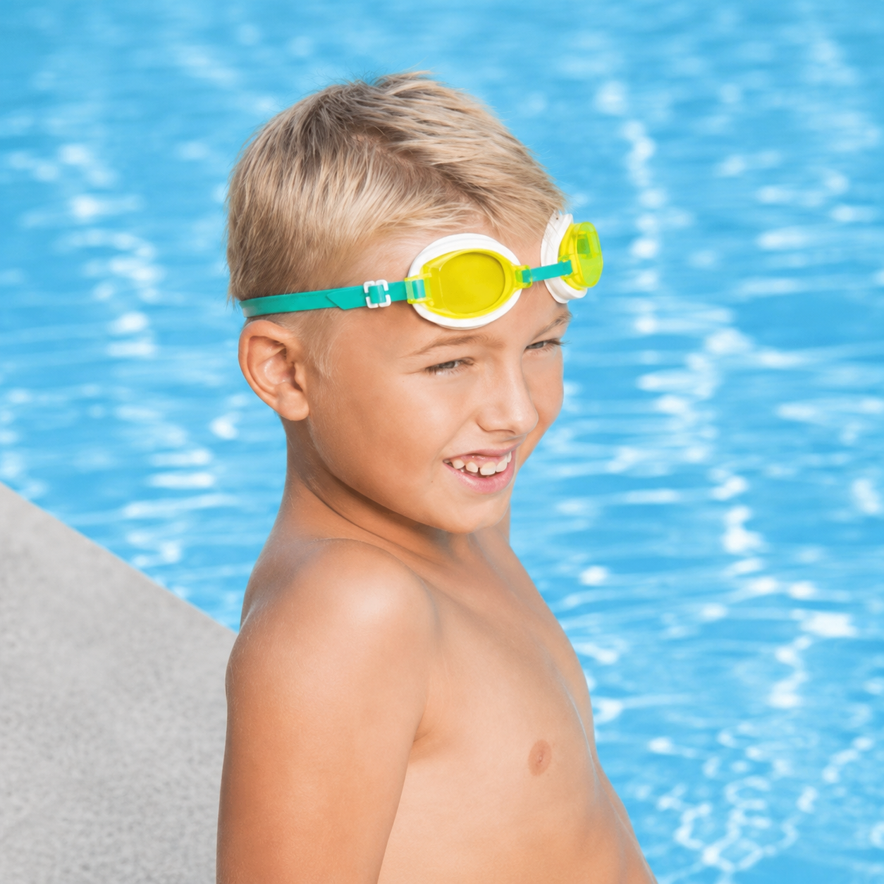 Bestway Swimming Goggles for Youth Age 7+ Leak-Resistant