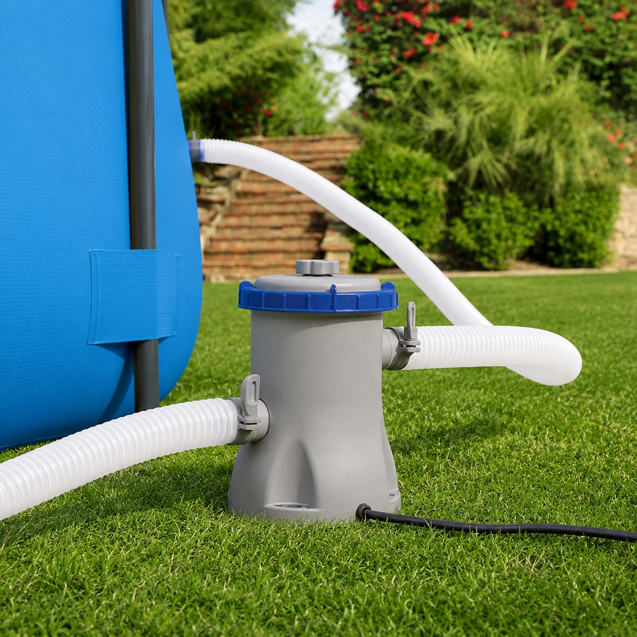 Bestway Steel Pro Family Pool Above Ground 3×2 Meter with Filter Pump