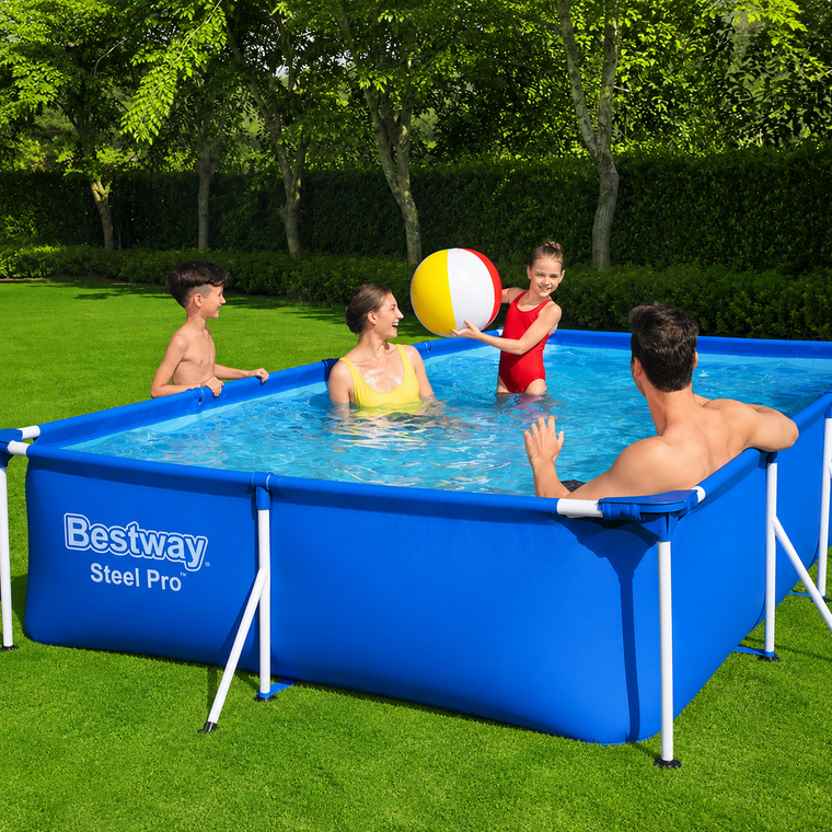 Bestway Steel Pro Pool Above Ground 4×2 Meter with Filter
