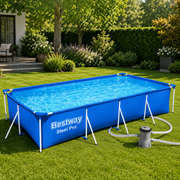 Bestway Steel Pro Pool Above Ground 4×2 Meter with Filter