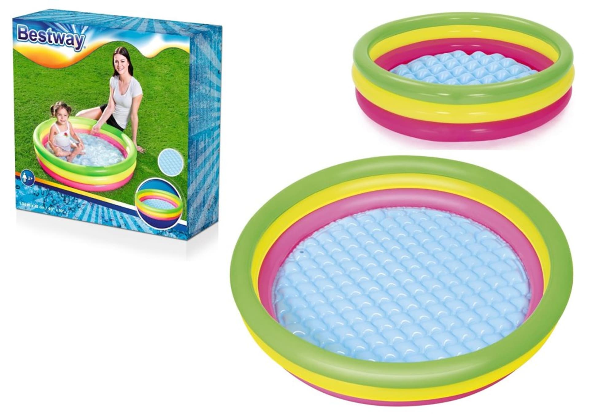 Bestway 51104 Inflatable Kids Pool 102cm | مسبح أطفال دائري 102 سم