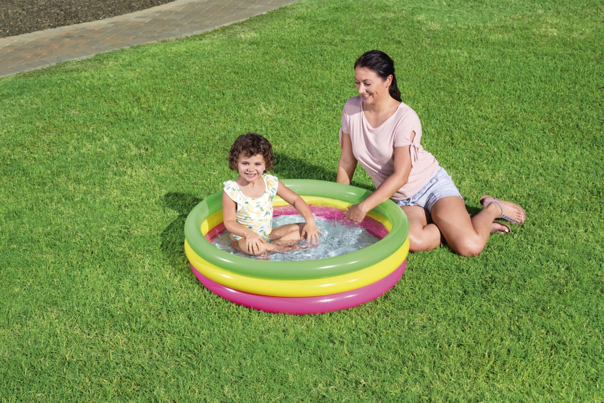 Bestway 51104 Inflatable Kids Pool 102cm | مسبح أطفال دائري 102 سم