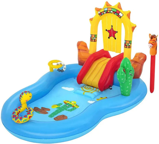 Bestway Wild West Inflatable Water Play Center 53118 العاب مائية للأطفال