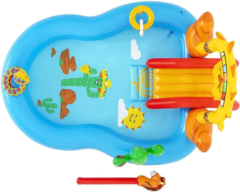 Bestway Wild West Inflatable Water Play Center 53118 العاب مائية للأطفال