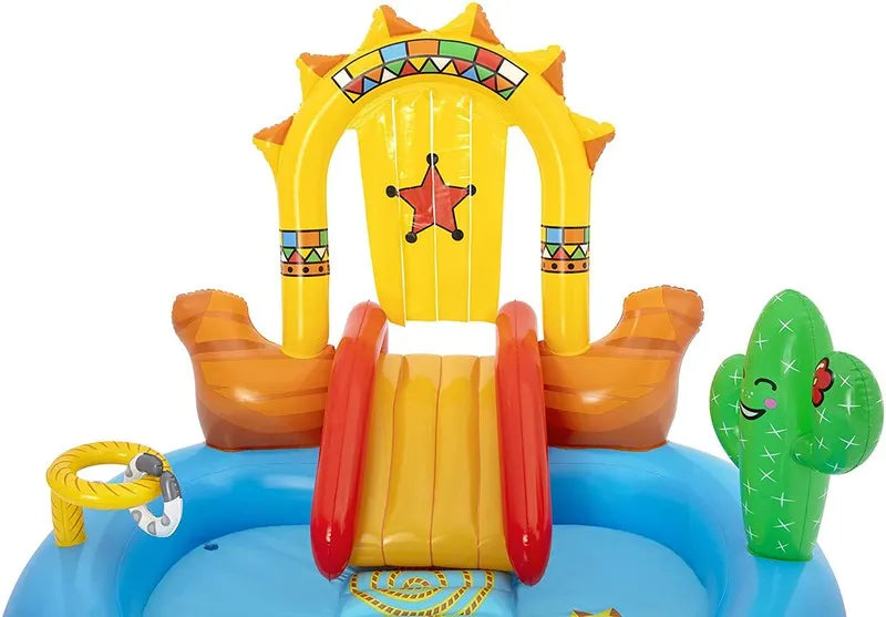 Bestway Wild West Inflatable Water Play Center 53118 العاب مائية للأطفال